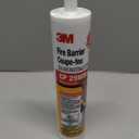 3M Fire Barrier Sealant CP 25WB+, Red Color, One-Component, Gun-Grade, Latex-Based, Intumescent Material, 10.1 fl oz Cartridge