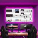 Pegboard Combination Kit for Wall Organizer, Wall Mounted Peg Board Kits for Kitchen, Bedroom, Office, &Bathroom, 4 Pieces White Pegboards and 14 Accessories, 22" x 22"