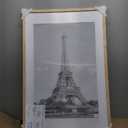 Upsimples 20x30 Poster Frame, Display Pictures 16x24 with Mat or 20x30 Without Mat, Wall Hanging Picture Frame, Natural, 1 Pack