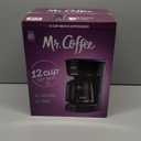 Mr. Coffee 12-Cup Switch Coffee Maker Black: Electric Drip Coffee Machine, 60 oz Capacity, Dishwasher-Safe Parts