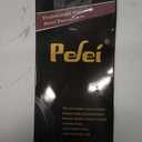 Pefei Tweezers Set - Professional Stainless Steel Tweezers for Eyebrows(Black)