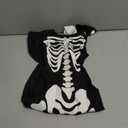 Spooktacular Creations Halloween Kids Skeleton Costume, Unisex Glow in the Dark Skeleton Jumpsuit with Gloves for Boys, Girls (Toddler(3-4 yrs))