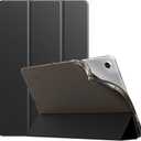 TiMOVO Case for Samsung Galaxy Tab A9+/A9 Plus 11" 2023, Slim Soft TPU Translucent Frosted Back Protective Cover for Galaxy Tab A9+ Tablet SM-X210/X216/X218, Auto Wake/Sleep, Black