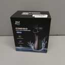 JDZ Ear Wax Removal Kit, Electric Ear Cleaner with Irrigation Flushing System, Safe & Effective Ear Cleaning Tool with LED Display, 3 Pressure Modes, 12 Tips, IPX7, Black