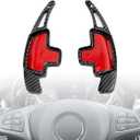 Car Shift Paddle Extension Compatible for Benz A B C CLA CLS E G GL GLA GLC GLE GLS S SL Class Steering Wheel Paddle Shifter Extended Cover Trim Accessories