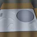 ZMISHIBO 52 Inch Ceiling Fan with Light, App&Remote Control, Flush Mount Low Profile, Dimmable 20W LED Light, Quiet Reversible Motor for Bedroom, Living Room, Apartment, Black