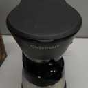 Cuisinart 5-Cup Coffee Maker with Stainless Steel Carafe, Coffee Machine with Removable Water Reservoir, Charcoal Water Filter, 30-Minute Keep Warm, and Brew Pause, DCC-5570NAS, Stainless Steel