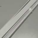Cordless Light Filtering Mini Blind, 23 x 42 in, Pearl White
