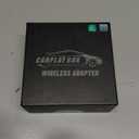 Wireless CarPlay Adapter for Apple iPhone - 3 in 1 Airplay Mirror Link Adapter Multi-User Seamless Connection Converts Wired to Wireless CarPlay Adapter - No Latency from iOS 10+ to Screen w/ USB-C