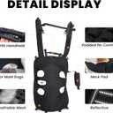 Dog Lift Harness Backpack Carrier for Large Dogs, Full Body Sling with Handle, Dog Harness for Joint Injuries, Arthritis, Ideal for Stairs, Elderly Dogs (New Black X-Large 29-50 LBS)