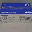 Brother Genuine High-Yield Black Toner Cartridge Twin Pack TN760 2Pk, TN7602PK,2 Pack (High Yield)