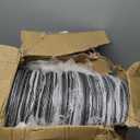 Tanlade 100 Pcs Charger Plates Bulk, 13 Inch Plastic Round Charger Dinner Plates Elegant Wedding Serving Plate for Event Tabletop Wedding Party Bridal Baby Shower Decor (Silver)