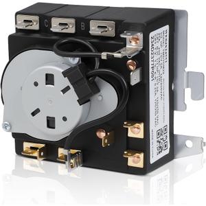 WE04X24551 234D2377P001 Dryer Timer Compatible with GE Dryer Timer GTD45EASJ0WS GTD45EASJ1WS GTD45EASJ2WS GTD45GASJ0WS GTD45GASJ1WS GTD45GASJ2WS GTD45GASJ3WS GTD45EASJ3WS, Replacement TMD1GM29