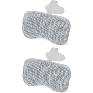 SaluSpa Padded Pillows (2-Pack) Grey