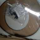 Bemis 500EC Durable Wood Toilet Seat with Easy Clean Hinges, Made in USA, Round, Biscuit