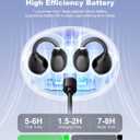 AI Translation Earbuds Real Time 163 Languages Audifonos Traductores Ingls Espaol, Translator Earbuds Bluetooth 5.4 with APP, 2-Way Voice Translator Earphones for Travel Business Learning