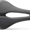 Selle Italia Model X - 100% Sustainable Green Road Bike Saddle, Comfortable Gel and Superflow Hole, Future Rides Green Road Bike Saddle (Black)