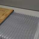 Jiloma Stone Bath Mat Diatomite Stone Mats for Bathroom Non-Slip Diatomaceous Earth Shower Mat Super Absorbent Bathroom Floor Mat Natural Easy to Clean(24 * 16 Grey)