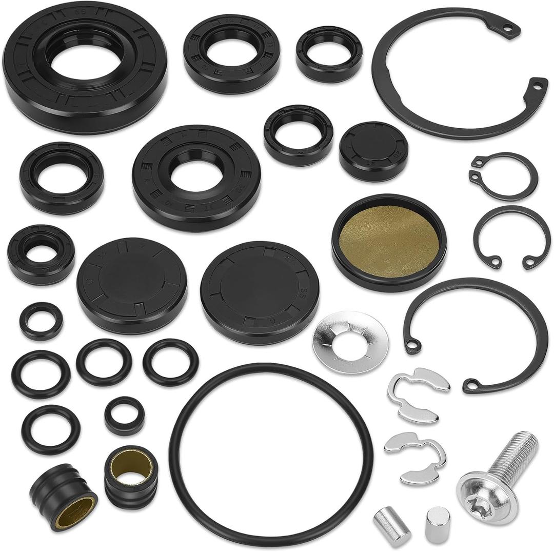 72994 Transmission Seal Kit Fit for Rebuilding Hydro-Gear ZT-2800, ZT-3100, ZT-3400 Transmissions Replace# 72994, 71410, 73107 (Set of 30)