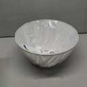 Pleated Lamp Shade, 6" Top x 13" Bottom x 7.2" High, White Empire Lamp Shade for Table Lamp Bedside Lamp, Modern Fabric Mushroom Lampshade Replacement for Wall Sconce, Spider, Clip on Adapter Included