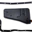 Automatic Transmission Filter Oil Pan Gasket Kit E40D 4R100 Compatible with Ford E150 E250 E350 E450 F-350 F-450 E-150 E-250 E-350 E-450 Econoline Super Duty Lobo Ranger Navigator Replaces E9TZ7A098A