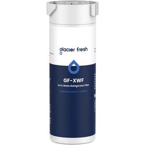 GLACIER FRESH XWF Replacement For GE XWF Refrigerator Water Filter Pack of 1 (Not for XWFE)