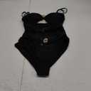 Narecte Modest One Piece Swimsuit Women 2025 Womens Swimsuits Bathing Suit for Women Womens Bathing Suits Tummy Control (8-10, Black), L