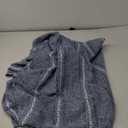 SIELUNO Rectangle Table Cloth Rustic Farmhouse Tablecloth Heavy Duty Cotton Linen Waterproof Wrinkle Free Table Cloths for Kitchen and Dining Room-Hollow Blue-Rectangle, 54"x86", 6-8 Seats