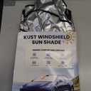 KUST Windshield Sun Shade Custom Fit for Mazda 3 Accessories 2014-2025 2026 Mazda3 Hatchback/Sedan Window Shade Cover Sun Visor Foldable Blocks UV Rays Keep Your Car Cooler