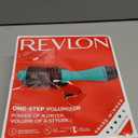 REVLON One Step Hair Dryer And Volumizer Hot Air Brush, Turquoise Volumizer, 1 Count