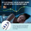 CPAP Muffler Physical Noise Reduction CPAP Accessories, Quiet Resin Silencer for Transcend Travel & Air Mini CPAP, Reduces White Noise for Peaceful Sleep