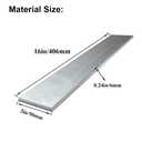 2 Pcs 1/4" X 2" Square Aluminum Flat BAR 16" Long .6061 Aluminium, 6mm X 50mm X 406mm Aluminum Flat Plate, T6511 Solid New Mill Stock