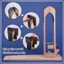 LUNARM Stitching Pony Leather Table Desktop Pony Horse Clamp Leather Stitching Pony for DIY Hand Leathercraft Sewing