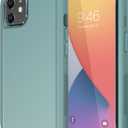 Diverbox for iPhone 11 Case [Shockproof] [Dropproof] [Tempered Glass Screen Protector],Heavy Duty Protection Phone Case Cover for Apple iPhone 11 (Pine Green-3in1)