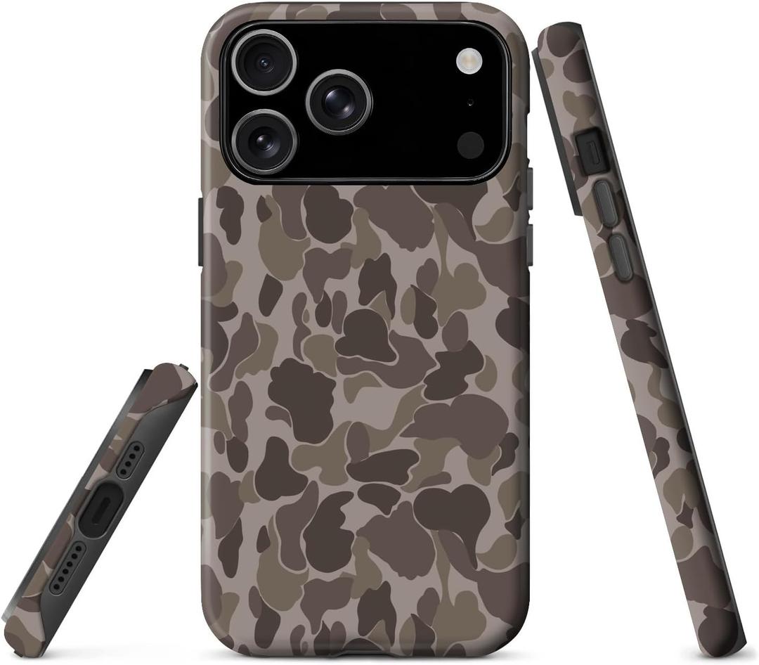 for iPhone 17 Pro Max Case,Hunting Camouflage(Camo),Dual Layer Soft TPU Hard PC Bumper Case Design