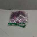 Boao Purple 24 Pieces Poinsettia Flower Christmas Glitter Artificial Poinsettia with Clips Christmas Tree Ornament Decorations for DIY Xmas Wreath Holiday Home Party Decor, 3/4/6 Inches