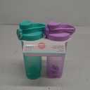 ZAK Shaker Bottle 2Pc 27oz Teal