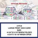 Mahjong Cards 2026Mah Jong Cards 2026 Official Revision American - Large Print, 4-Pack
