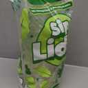 TOSSWARE NATURAL Flat Sip Lid Set of 50 - Plant Based 98mm Lids for Cold Cups - Plastic Alternative Clear Lids - Only Compatible with TOSSWARE NATURAL 98mm Cups