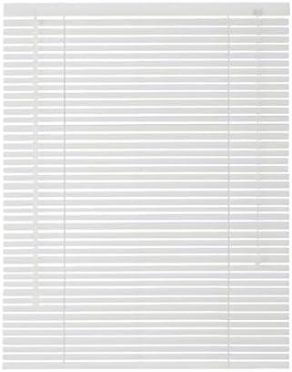 Bedroom Kitchen Light Filtering Mini Blind, Darkening Aluminum Venetian Blinds Privacy Window Shades, Cordless Horizontal Curtain Blinds for Interior Home Decors, Customizable(White)
