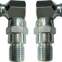 2 PCS 90 Degree Hydraulic Hose Swivel Elbows 21855 Fits for Meyer Snow Plow Snowplow Blade