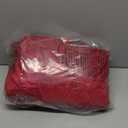 84inch Extra Large Ruffled Christmas Tree Skirt Red Luxury Velvet Tree Skirts with Ruffle Border Plush Xmas Trees Mat with Lace Ties for Indoor Outdoor Home Christmas Winter Holiday Party Decorations