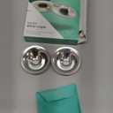 Koala Babycare The Original Silver Nursing Cups - Nipple Shields for Breastfeeding Newborn - Breastfeeding Essentials - Protect and Soothe - Tri-Laminate Silver - Maxi Size