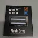 MFi Certified Flash Drive 256GB for iPhone Thumb Drive Photo Stick, High Speed USB Memory Stick iPhone Flash Drive for Photos Videos, External Storage Jump Drive for iPhone/iPad/Android/PC (Blue)