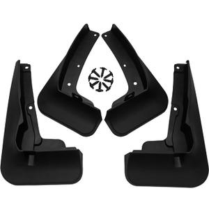 Upgraded Mud Flaps for 2006-2011 Toyota Yaris MudFlaps Accessories, Front and Rear Splash Guards No Drilling Mud Guards for 2006-2011 Toyota Yaris Accessories (Set of 4)