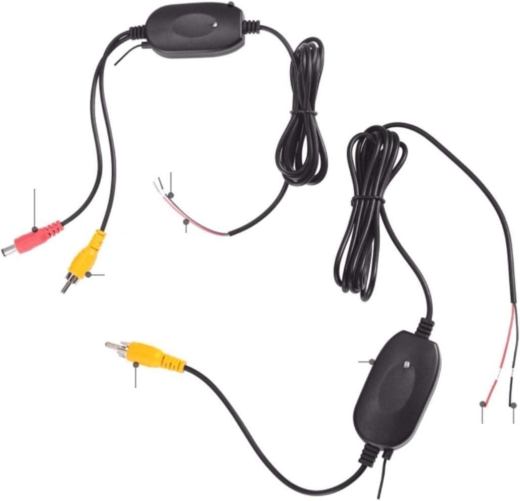 Wireless Color Video Transmitter and Receiver for Vehicle Backup Camera/Front Car Camera