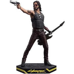 Cyberpunk 2077 Johnny Silverhand Figure, Multicolor, 9.5 inches
