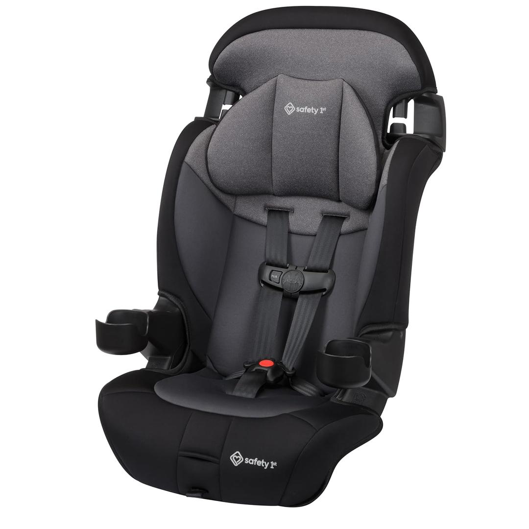Safety 1st Grand 2-in-1 Booster Car Seat, Converts from High Back to Belt-Positioning Booster, High Back Seat for Kids 40-65, and Belt-Positioning 40-100 Pounds, Old Soul