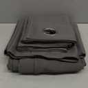 NICETOWN Thermal Insulated Grommet Blackout Curtains for Bedroom (2 Panels, W42 x L63 -Inch, Grey)