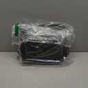 Large Makeup Bag with Jewelry Organizer, Travel Toiletry Bag for Women Girls with Makeup Brush Compartment & Two Side Pockets - XL Black